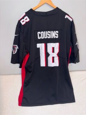 Men's Nike Kirk Cousins Atlanta Falcons Game Jersey Collectible Alternate SZ 4XL